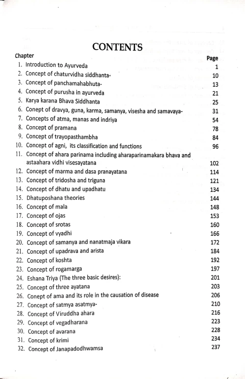 Basic Principles Of Ayurveda